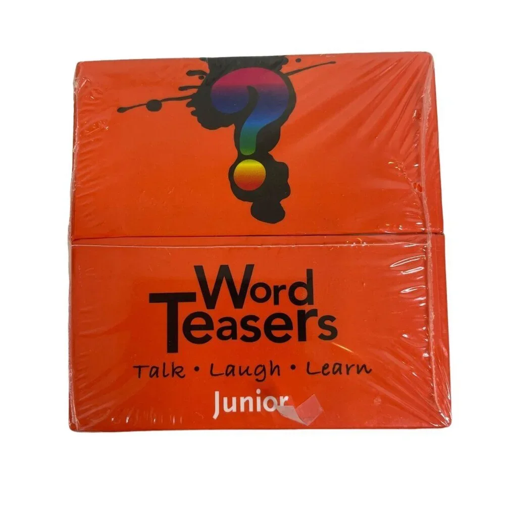 WordTeasers Junior Educational Card Conversation Starters Grades 4-6 Vocabulary